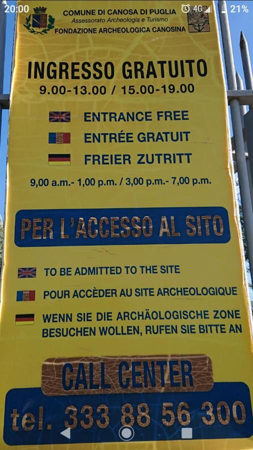 Apartament Casa Di Marco2 Canosa di Puglia Zewnętrze zdjęcie